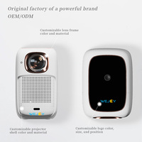 Mini projecteur LED portable de bonne qualité, compatible Android 4K, courte focale, WiFi, cinéma numérique, mise au point automatique