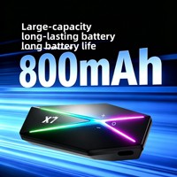 Casque de moto X7 étanche à réduction de bruit transfrontalier pour 2 personnes, style oreillette sans fil multi-marques