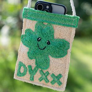 Sac bandoulière mini en filet de loofah, écologique, durable, mignon, pour téléphone portable, tendance, portable, été, vente en gros - Product Image 3
