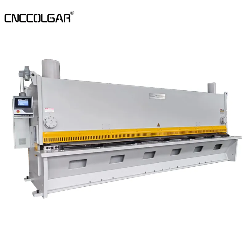 16*6000 CNC 유압 단두대 시트 금속 가위 6mm 플레이트 전단 기계