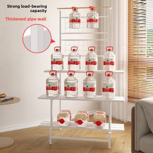 2024 moderne ménage métal multicouche fleur étagère <span class=keywords><strong>support</strong></span> stockage à roues <span class=keywords><strong>pour</strong></span> salon balcon extérieur Pots <span class=keywords><strong>de</strong></span> <span class=keywords><strong>fleurs</strong></span> jardinières - Product Image 4