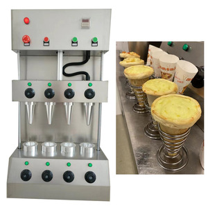 Machine automatique à 4 moules pour faire des cônes à pizza pour restaurant et <span class=keywords><strong>boulangerie</strong></span> - Product Image 1