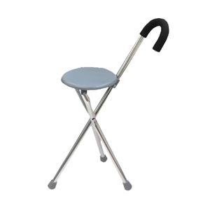 Béquilles de siège d'aide à la <span class=keywords><strong>marche</strong></span> portables et pliables de <span class=keywords><strong>3</strong></span> pieds - Product Image 3