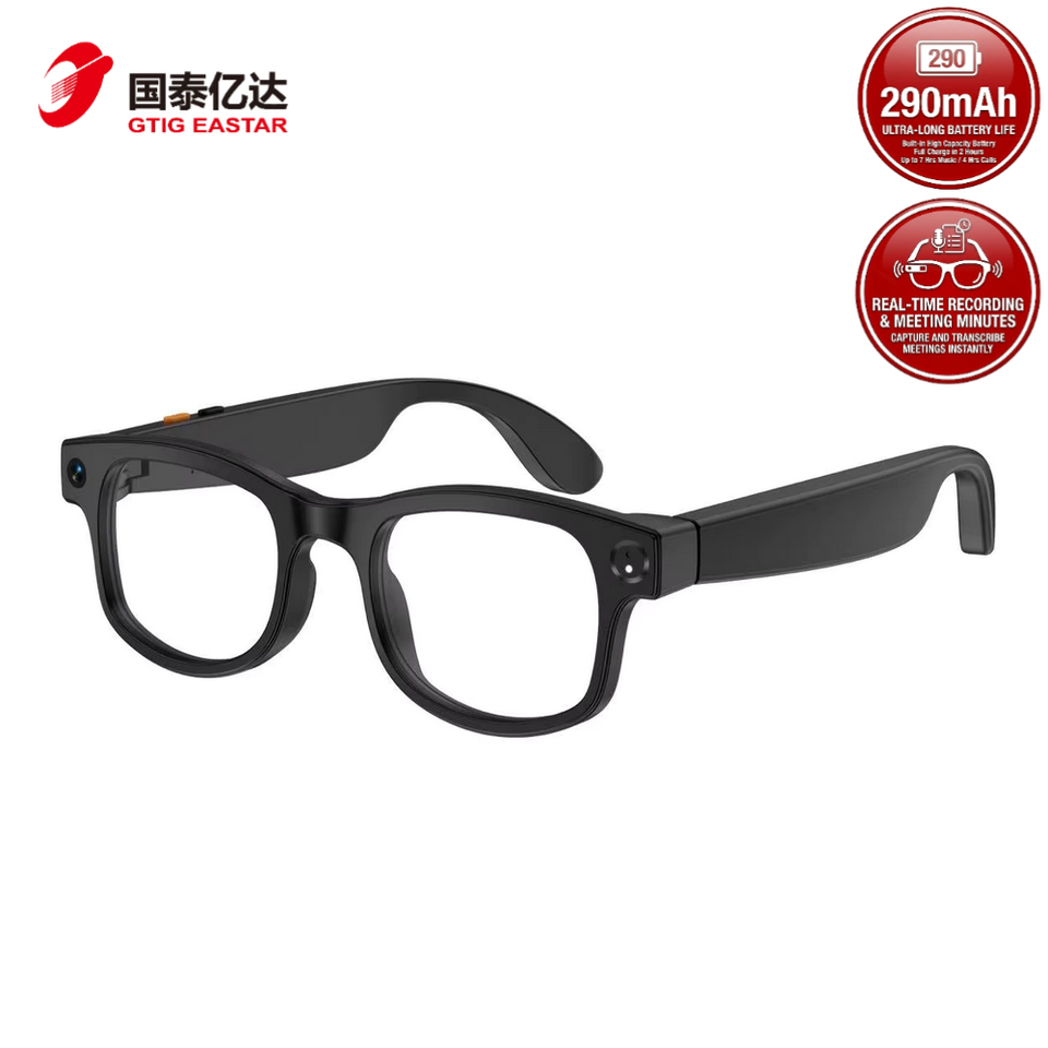 Real Time Module Png 2026 New G1 Max Smart Glasses with Battery Module 290mah Camera 8MP ...