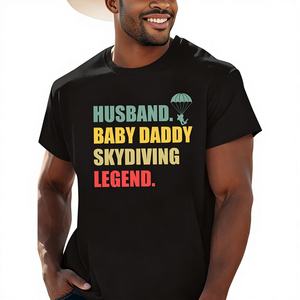 Camiseta Casual para Hombre KW MODA, Modelo Estampado de un Solo Color para Primavera/Verano, KWDM01-1489a, Hecho en China - Product Image 1