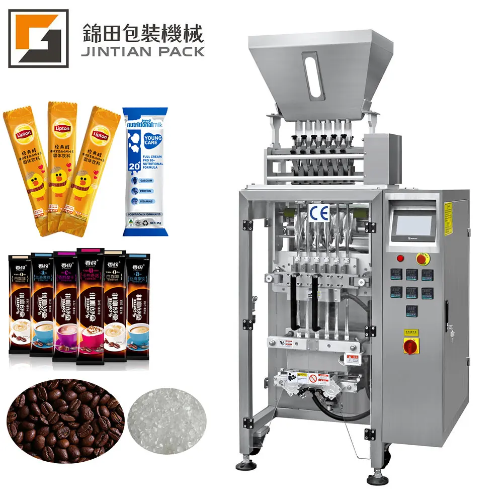 Jintian-máquina automática de envasado de sal, 3g, 5g, 10g, máquina de llenado de bolsas