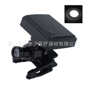 Lampe frontale médicale LED sans fil à clip avec loupe, lumière dentaire pour chirurgie buccale et plastique - Product Image 5