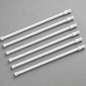 ARODDY - Barra de Cortina Negra y Blanca Personalizada de Fábrica China, Barra de Cortinas Moderna y Sencilla - Product Image 1