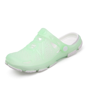 Women Summer Breathable PVC <b>Clogs</b> Open Toe EVA Sole Beach Garden Shoes Light Weight Outdoor Sandals - Product Image 4