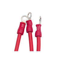 Fourniture de faisceau de câbles de type O personnalisé avec boîtier en PVC, câble de mise à la terre à courant élevé pour équipement électrique interne