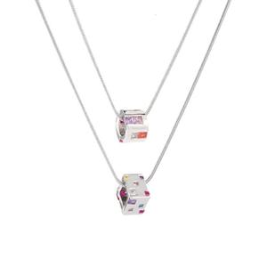 Collar con Colgante de Plata de Ley S925, Diseño Artístico Medieval, Acabado Satinado, Estilo Moderno y de Alta Gama - Product Image 5