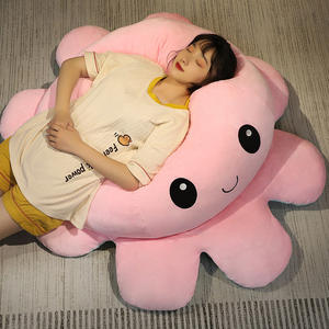 Poupée de danse à <span class=keywords><strong>double</strong></span> <span class=keywords><strong>face</strong></span> en peluche courte, grande, à visage changeant, unisexe, poulpe à enfiler, 100-150 cm, célébrité d'Internet - Product Image 2