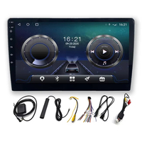 Radio para Auto TS18 4G SIM de 9 Pulgadas con USB, CarPlay y Android, Radio Universal de 10 Pulgadas 2DIN, Reproductor de DVD para Auto