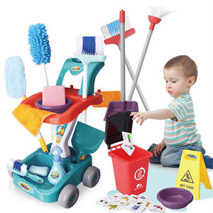 Jouet <span class=keywords><strong>de</strong></span> nettoyage pour enfants, chariot <span class=keywords><strong>de</strong></span> nettoyage amusant pour les jeux <span class=keywords><strong>de</strong></span> rôle et la maternelle, ensemble <span class=keywords><strong>de</strong></span> jouets <span class=keywords><strong>de</strong></span> nettoyage pour enfants - Product Image 5