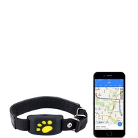Find My Airtag Pet Tracker Collier Collier GPS intelligent pour chiens et chats Compatible avec les appareils Apple
