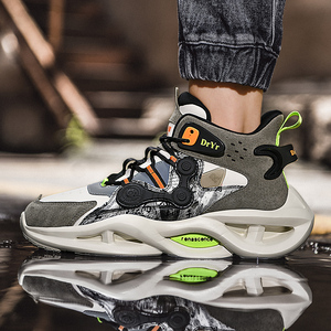 Chaussures de <span class=keywords><strong>basket</strong></span>-ball à la mode pour hommes <span class=keywords><strong>Taille</strong></span> <span class=keywords><strong>46</strong></span> Clunky Sneakers-Nouvelles chaussures de sport respirantes pour le printemps automne hiver - Product Image 5