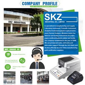 Analyseur d'humidité rapide à halogène SKZ111L-1, précision 1 mg, compteur numérique de laboratoire pour céréales, aliments, tabac, charbon, graines - Product Image 6