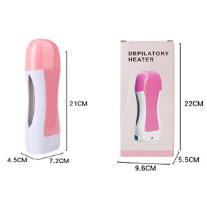 Épilateur électrique, rouleau, outils de soins pour la peau, <span class=keywords><strong>rose</strong></span>, appareil chauffant pour épilation à la <span class=keywords><strong>cire</strong></span>, pour élimination des poils - Product Image 6