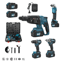 Meilleure Offre : Ensemble d'Outils 4 Pièces Certifié Haute Qualité MKT Hyper-Efficient 18V 20V à Batterie pour l'Entretien