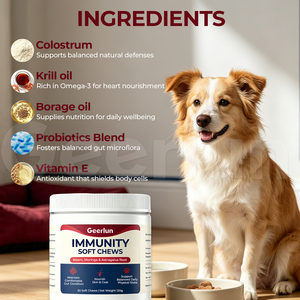 Masticables Suaves de Neem Personalizados para Perros, Absorción Rápida, Apoyo Inmunológico, Salud Intestinal, Absorción de Nutrientes, Aceite de Krill, Vitamina E, Todas las Razas - Product Image 3