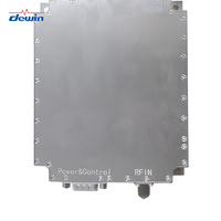 Module amplificateur RF ultra large bande Dewin 50W 2-18GHz, amplificateur de puissance à semi-conducteurs GaN SSPA, amplificateur de puissance large bande pour SATCOM et radar