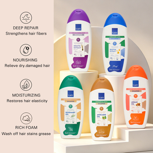 Série de shampooings biologiques Nary en marque blanche 500ml – Traitement capillaire réparateur et nourrissant à la kératine/biotine – Produits capillaires en gros - Product Image 4