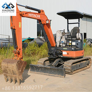 Petite pelleteuse hydraulique à chenilles Hitachi ZX30U japonaise d'occasion, à faible temps de travail - Product Image 6