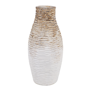 Vaso in Ceramica Rustica per Decorazione Tavolo Soggiorno, Elegante Accento in Terracotta - Product Image 1