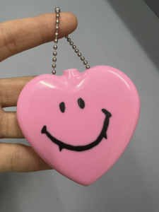 Biểu Tượng Tùy Chỉnh Nhật Bản Hot Hình Trái Tim Trống Cao Su Trường Hợp Đồng Xu Keyring Đồng Xu Pouch <span class=keywords><strong>Silicone</strong></span> Ép Ví Đồng Xu Với Keychain - Product Image 2