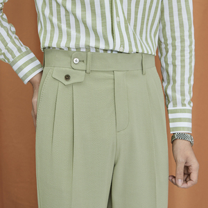 Primavera ed estate pantaloni dritti da nove abiti da <span class=keywords><strong>uomo</strong></span> Gentry antirughe da lavoro - Product Image 2