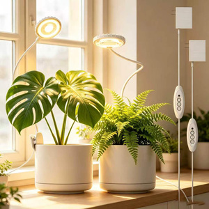 ไฟปลูกต้นไม้ LED 12W ฟูลสเปกตรัม ชิป COB 41 ซม. คอปรับงอได้ สำหรับปลูกพืชในร่ม ช่วงการเจริญเติบโตแบบวัยเจริญเติบโต พร้อมคลิปหนีบกระถาง - Product Image 1