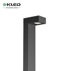 Уличный светодиодный столбчатый светильник L-образной формы, класс защиты IP66, из алюминиевого сплава, с изменяемой цветовой температурой, простая установка, от производителя - Product Image 3
