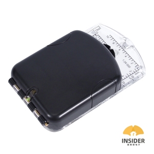Boussole à déclinaison réglable avec <span class=keywords><strong>clinomètre</strong></span> à lumière LED et miroir de visée pour la randonnée et le camping - Product Image 4