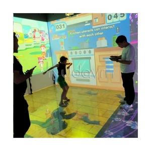Immersivo parco divertimenti magico 3D digitale Ar <span class=keywords><strong>sport</strong></span> Fitness sala giochi al coperto Ar gioco di proiezione interattiva Multiplayer - Product Image 4