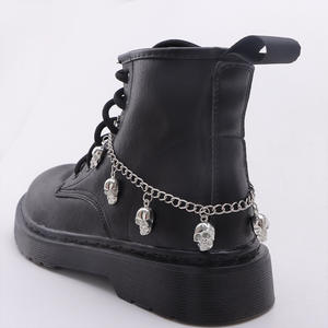 Chaînes de chaussures en métal pour Crocs, décorations personnalisables avec anneaux et pointes, accessoire de mode - Product Image 4