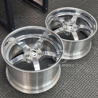 HS 2-pcs 18" 19" 20" 21" Velg Tempa Kustom Dipoles untuk Nissan 350Z Z33 370Z Z34 Skyline GT-R Supra MK4 JZA80 Mazda RX-7