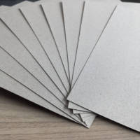 Usine pas cher prix Anti-Curl dur fendu Conseil 2mm d'épaisseur gris carton feuilles de papier