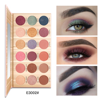 Palette de fards à paupières métalliques scintillants scintillants longue durée Pudaier personnalisation maquillage des yeux végétaliens hautement pigmentés