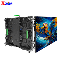 Pantalla LED para Interiores X-color Serie R5 P4.8, Panel de Video de Gran Formato de 500*500 mm para Publicidad y Medios de Comunicación en Interiores