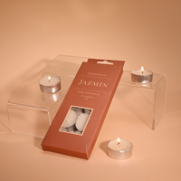 Coffret Cadeau Luxe Diffuseur à Bâtonnets d'Aromathérapie et Bougie Parfumée, Bouteille en Verre Personnalisable avec Étiquette Privée, Biodégradable, pour la Maison et les Fêtes