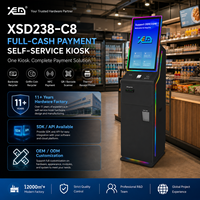 Kiosque de paiement Paument avec recycleur de billets, borne de libre-service Android/Windows, kiosque POS sur pied pour magasin de détail