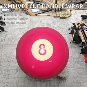 Xmlivet - Envolturas de Cuero Genuino para Tacos de Billar, Diseño de Oreja de Elefante, 3 Colores, Protector de Mango de Taco de Billar, Accesorios para Snooker - Product Image 2