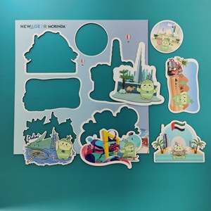 Nam Châm Tủ Lạnh Cắt Theo Khuôn Hoạt Hình Tùy Chỉnh Cho Trẻ Em, Nam Châm Tủ Lạnh Xếp Hình Cho Trẻ Em - Product Image 2