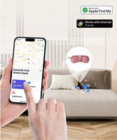 Caja para Gafas Inteligentes Electrónicas con Dispositivo de Rastreo Integrado, Alerta Sonora para Artículos Perdidos, Compatible con la Aplicación Find My Tracking