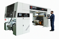Machine de laminage pneumatique sans solvant à grande vitesse BD-1250A pour feuille d'aluminium, vente directe d'usine
