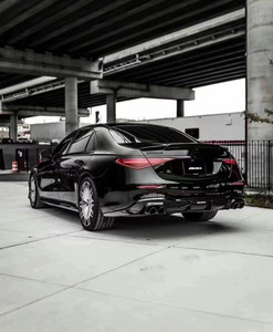 ชุดแต่งคาร์บอนไฟเบอร์ Babos สำหรับ Mercedes S-Class W223 สภาพใหม่ พร้อมลิ้นกันชนหน้า แอร์เบลด ดิฟฟิวเซอร์ สปอยเลอร์ อัพเกรด - Product Image 6