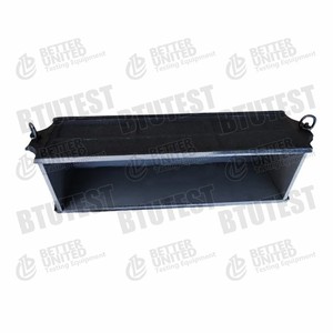 <strong>Cast</strong> <strong>Iron</strong> Cement <strong>Test</strong> Cube Mold Concrete Beam Mould for Testing <strong>Equipment</strong> - Product Image 4