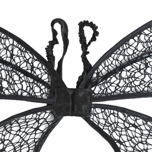 Costume da Diavoletta di Alta Qualità per Bambine con Ali in Pizzo e Raso da Strega per Feste di <span class=keywords><strong>Halloween</strong></span>, Taglia e Colore Personalizzabili - Product Image 5
