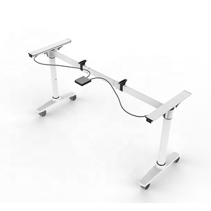 Mesa plegable de aluminio resistente para sala de entrenamiento, escritorio plegable para oficina y reunión con marco de mesa, a la venta - Product Image 2