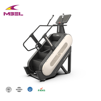 Personnaliser logo équipement de gymnastique exercice commercial maître d'escalier raide électrique grimpeur d'escalier machine de fitness grimpeur d'escalier